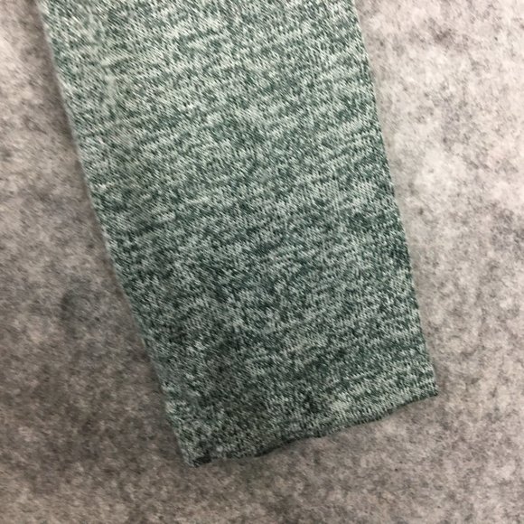Cloud Chaser Sweater M Cardigan Open Front Pockets Cold Shoulder Sage Green Knit - Picture 5 of 12